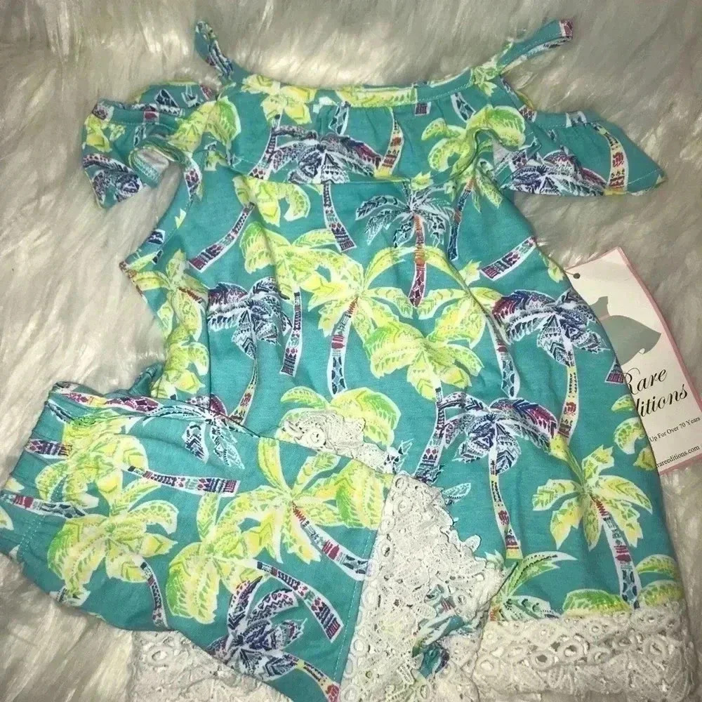 RARE EDITIONS 2 PC SHORT SET SIZE 6 GORGEOUS 💝